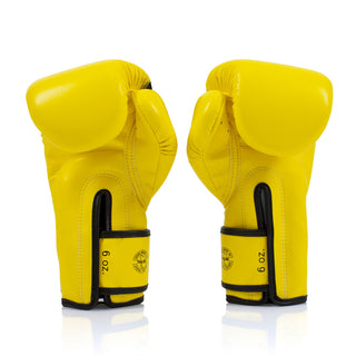 Thai boxing gloves Fairtex BGV14 Yellow 