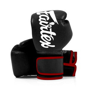 Thai boxing gloves Fairtex BGV14 Black 