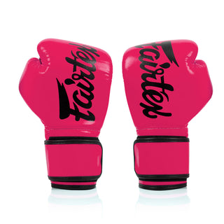 Thai boxing gloves Fairtex BGV14 Pink 