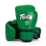 Thai boxing gloves Fairtex BGV16 Green Forest 