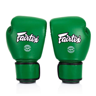 Thai boxing gloves Fairtex BGV16 Green Forest 