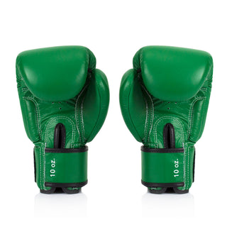 Thai boxing gloves Fairtex BGV16 Green Forest 