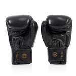 Thai boxing gloves Fairtex BGV19 Deluxe Black 
