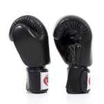 Thai boxing gloves Fairtex BGV19 Deluxe Black 