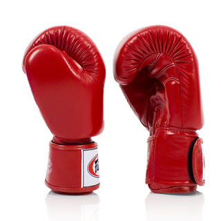 Thai boxing gloves Fairtex BGV19 Deluxe Red 