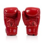 Thai boxing gloves Fairtex BGV19 Deluxe Red 