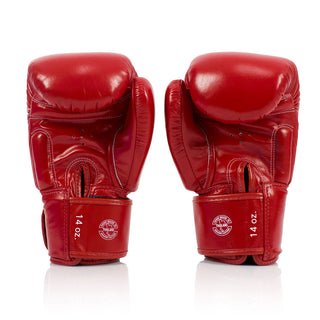 Thai boxing gloves Fairtex BGV19 Deluxe Red 
