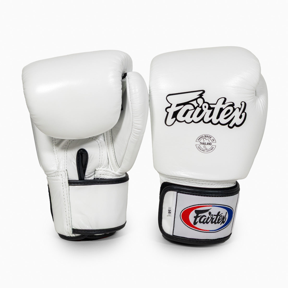 Thai boxing gloves Fairtex BGV1 White – Combat Arena