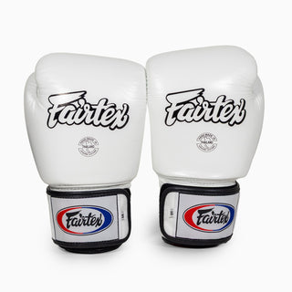 Thai boxing gloves Fairtex BGV1 White 