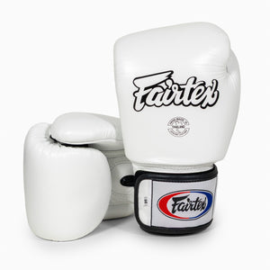 Thai boxing gloves Fairtex BGV1 White 