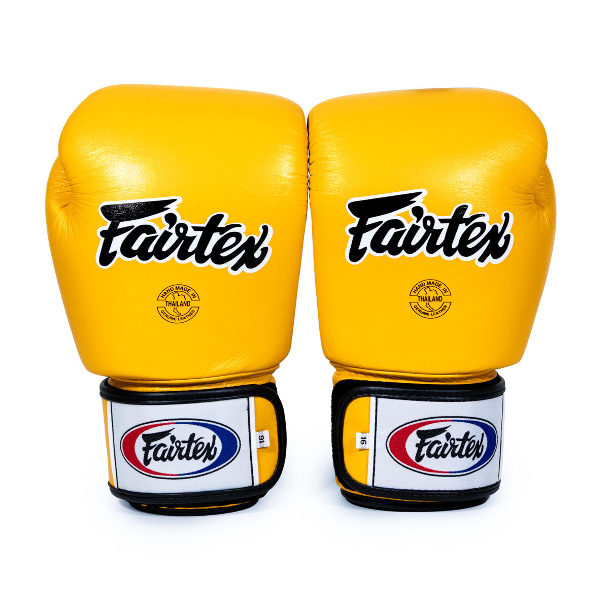 Thai boxing gloves Fairtex BGV1 Yellow – Combat Arena
