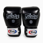 Thai boxing gloves Fairtex BGV1 Black 