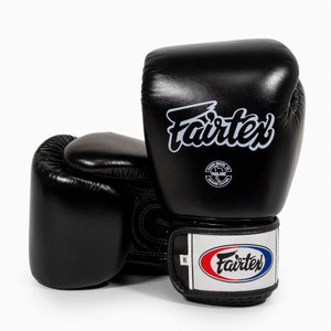 Thai boxing gloves Fairtex BGV1 Black 
