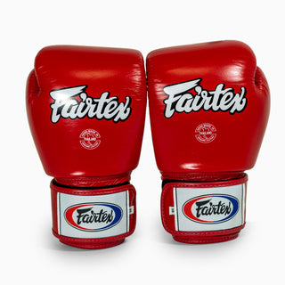 Thai boxing gloves Fairtex BGV1 Red 