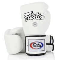 Thai boxing gloves Fairtex BGV5 Super Sparring White-Combat Arena