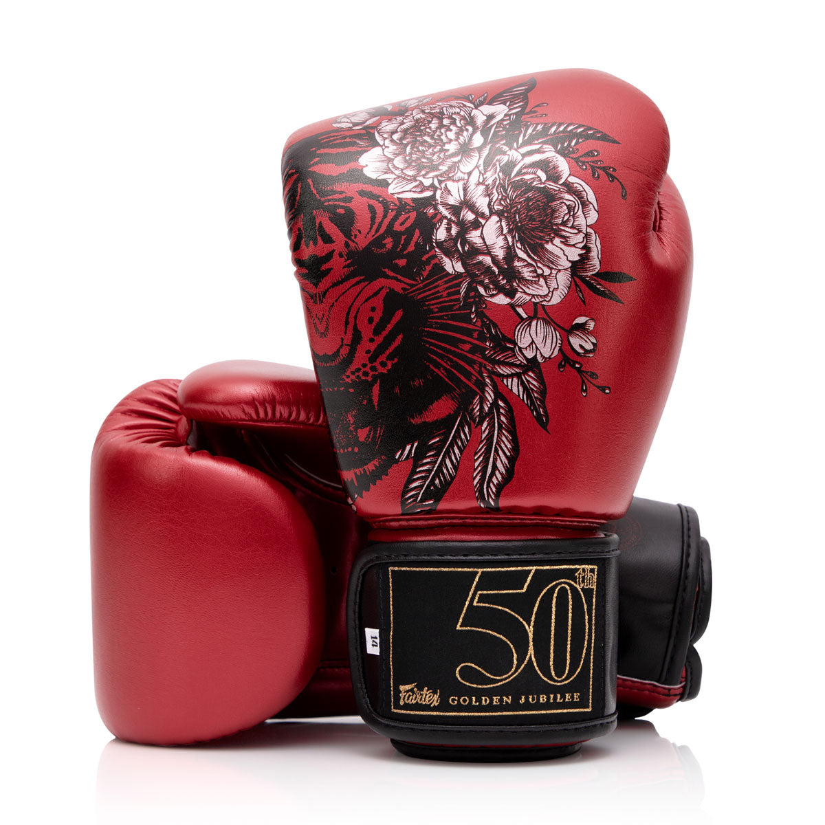 Thai boxing gloves Fairtex Golden Jubilee