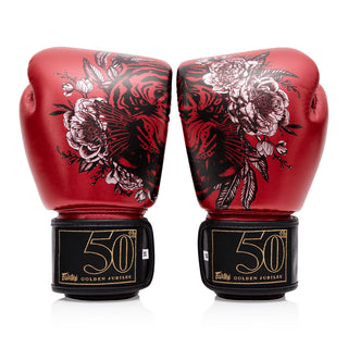 Thai boxing gloves Fairtex Golden Jubilee