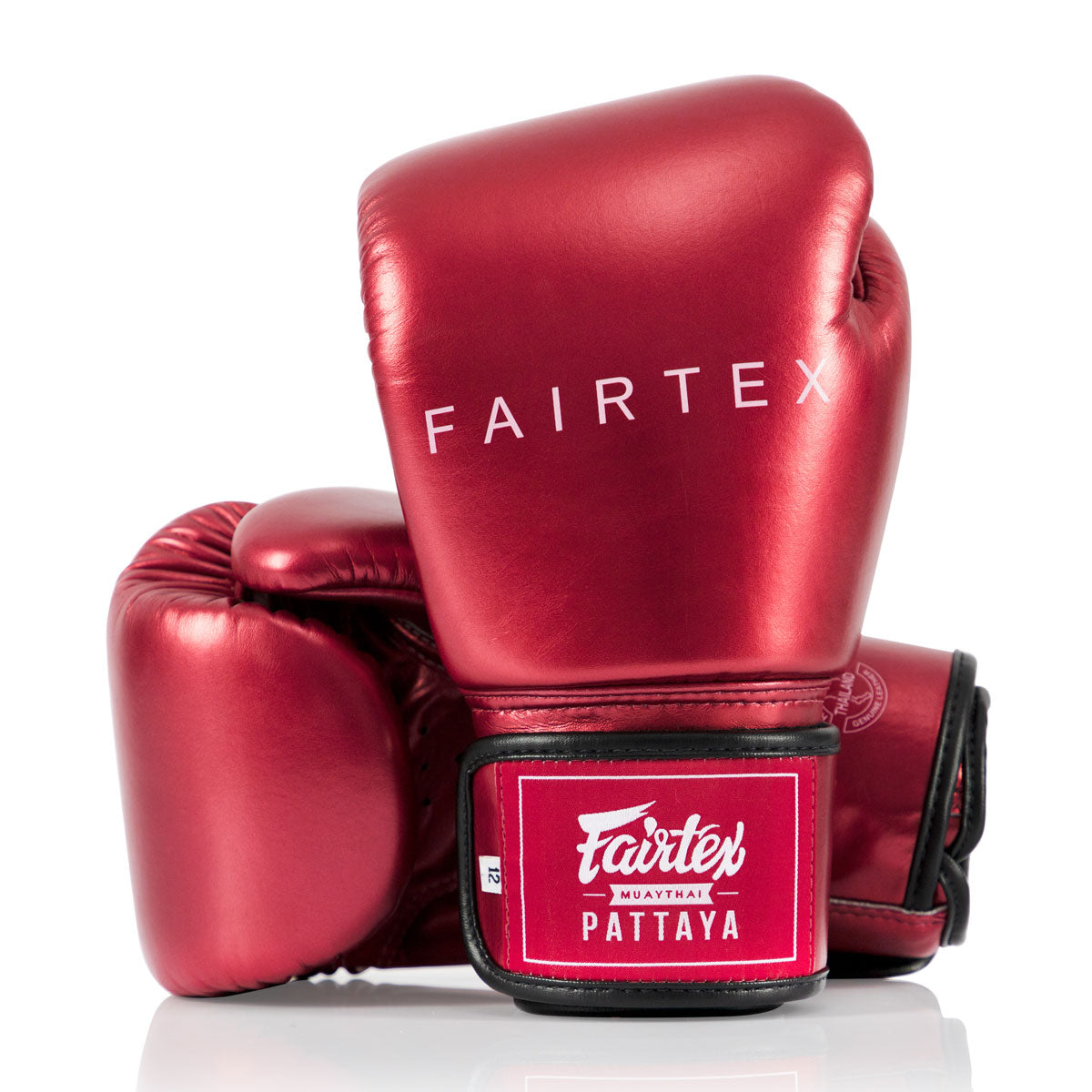 Muay Thai gloves Fairtex Metallic BGV22 Red – Combat Arena