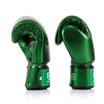 Thai boxing gloves Fairtex Metallic BGV22 Green 