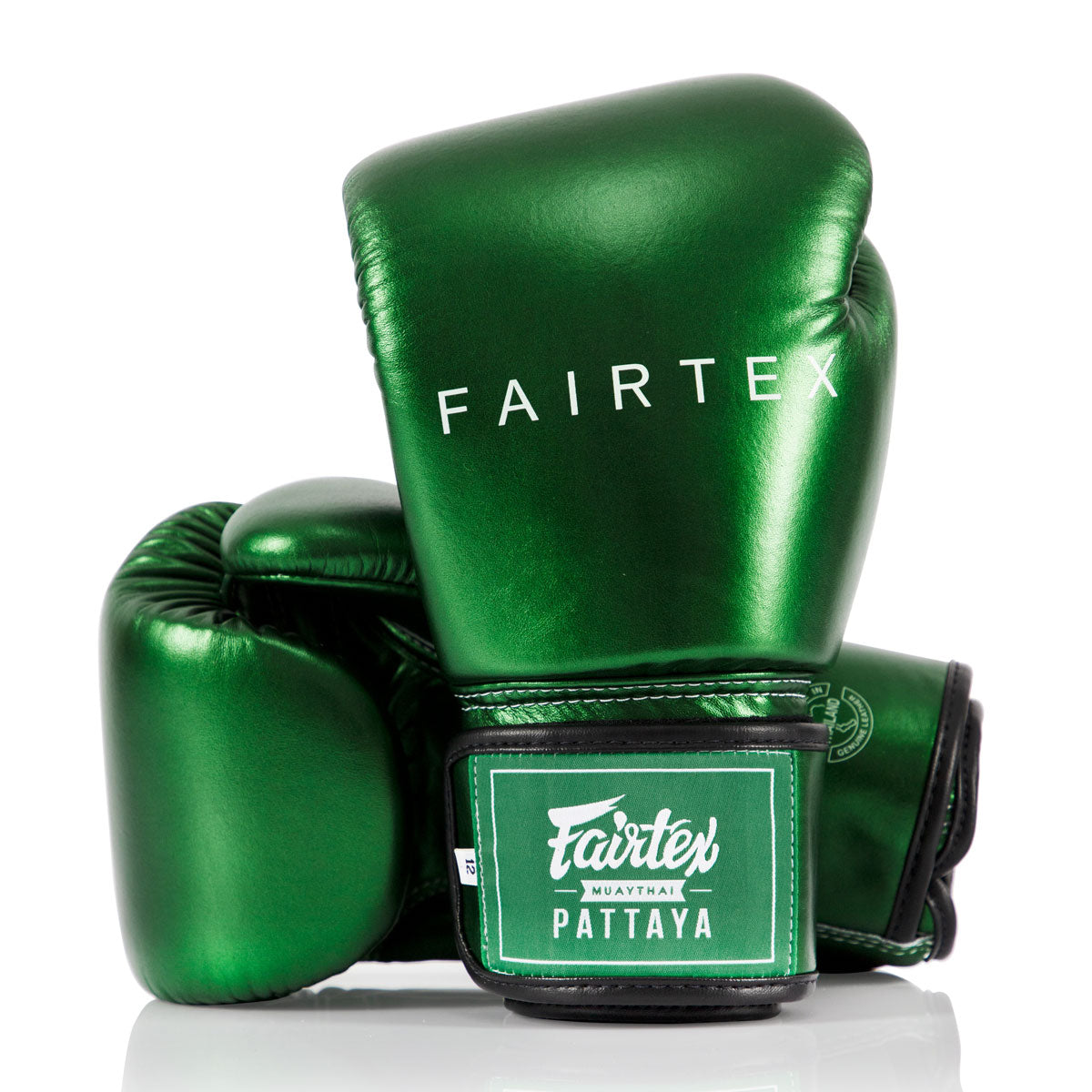 Thai boxing gloves Fairtex Metallic BGV22 Green – Combat Arena
