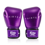 Thai boxing gloves Fairtex Metallic BGV22 Purple 