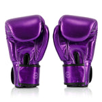 Thai boxing gloves Fairtex Metallic BGV22 Purple 
