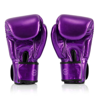 Thai boxing gloves Fairtex Metallic BGV22 Purple 