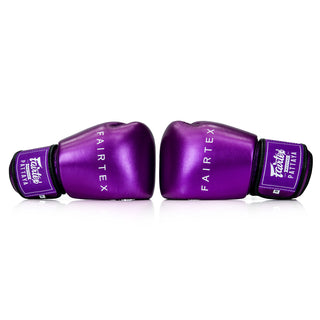 Thai boxing gloves Fairtex Metallic BGV22 Purple 