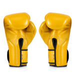 Thai boxing gloves Fairtex Super Sparring BGV18 Gold 