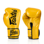 Thai boxing gloves Fairtex Super Sparring BGV18 Gold 