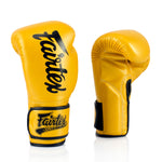 Thai boxing gloves Fairtex Super Sparring BGV18 Gold 