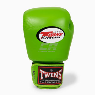 Thai boxing gloves Twins Special BGVL3 Lime