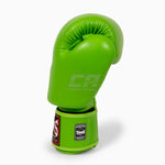 Thai boxing gloves Twins Special BGVL3 Lime
