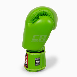 Thai boxing gloves Twins Special BGVL3 Lime