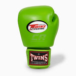 Thai boxing gloves Twins Special BGVL3 Lime