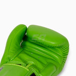 Thai boxing gloves Twins Special BGVL3 Lime