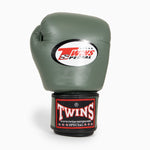 Thai boxing gloves Twins Special BGVL3 Military green