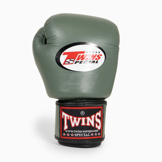 Thai boxing gloves Twins Special BGVL3 Military green