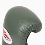 Thai boxing gloves Twins Special BGVL4 Black-green-white