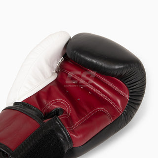 Thai boxing gloves Twins Special BGVL4 Red-black-white