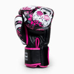 Thai boxing gloves Twins Special FBGVL 3 Skull Pink 