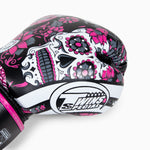 Thai boxing gloves Twins Special FBGVL 3 Skull Pink 