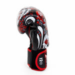 Thai boxing gloves Twins Special FBGVL 3 Skull Red 