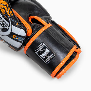 Thai boxing gloves Twins Special FBGVL 4 Skull Orange 