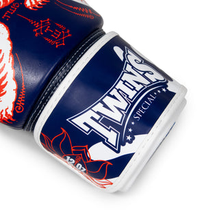 Thai boxing gloves Twins Special FBGVL 4 Yant 