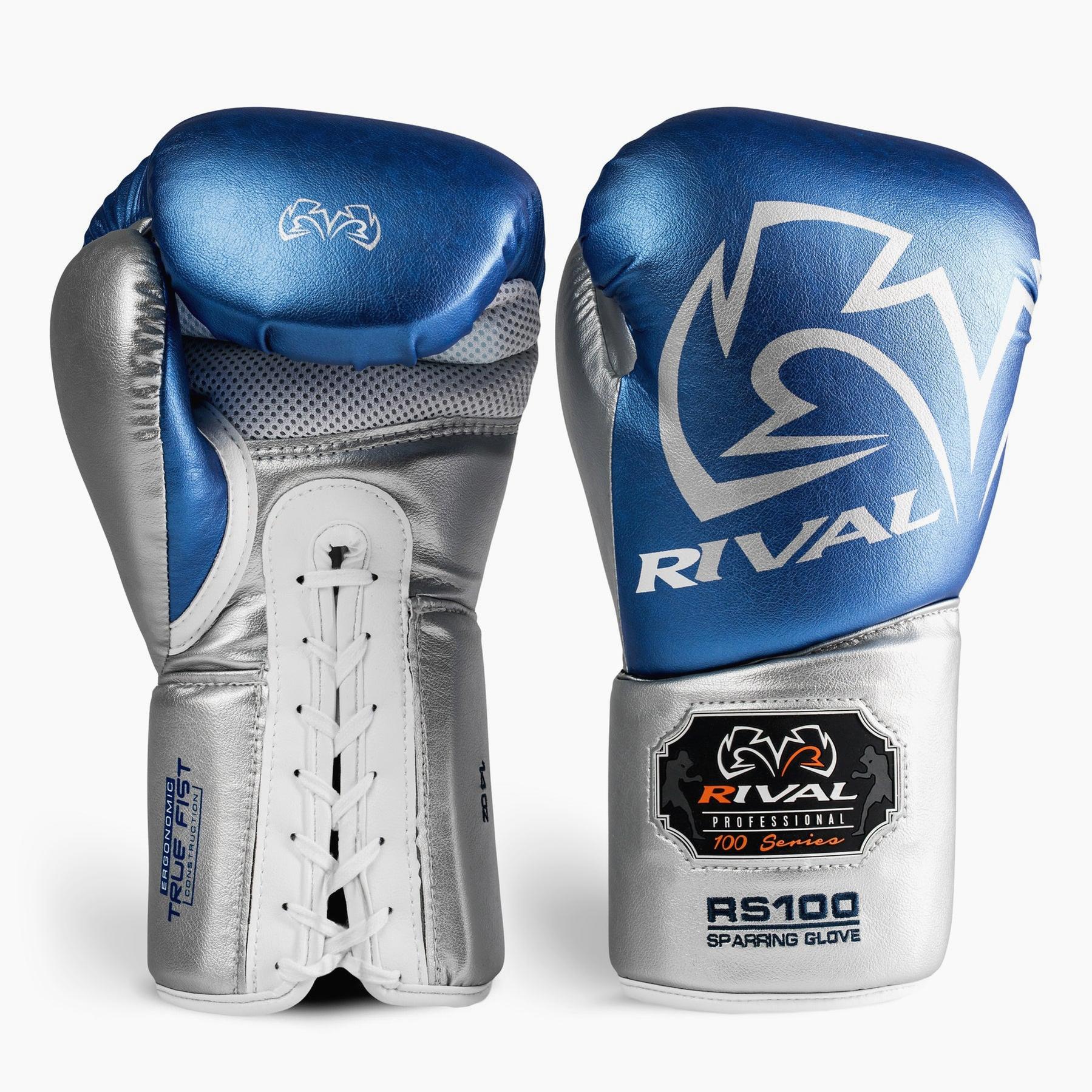 Boxing gloves Rival Professional Sparring RS100 with laces