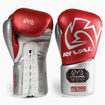 Boxing gloves Rival Professional Sparring RS100 with laces 
