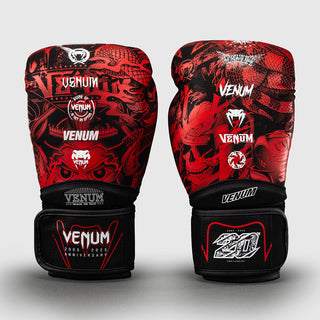 Boxing gloves Venum 20th Anniversary Black-red 