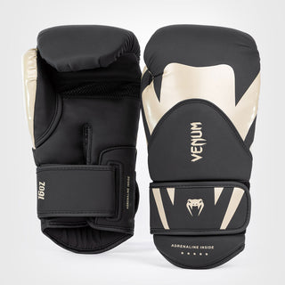 Boxing gloves Venum Challenger 4.0 Black-beige 