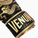 Boxing gloves Venum Dragon's Flight Black-bronze 